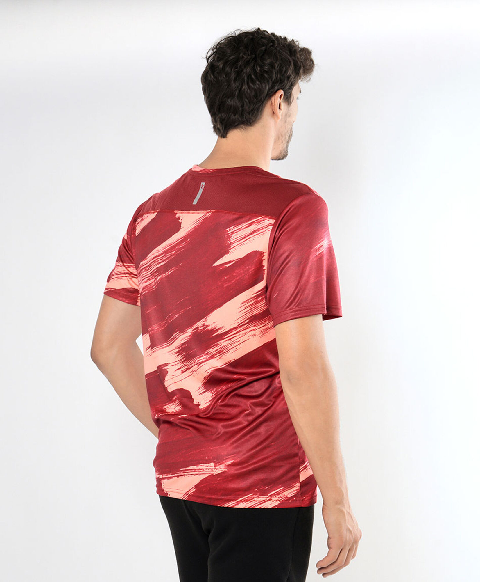 Polera deportiva hombre pinceladas Polera deportiva hombre pinceladas