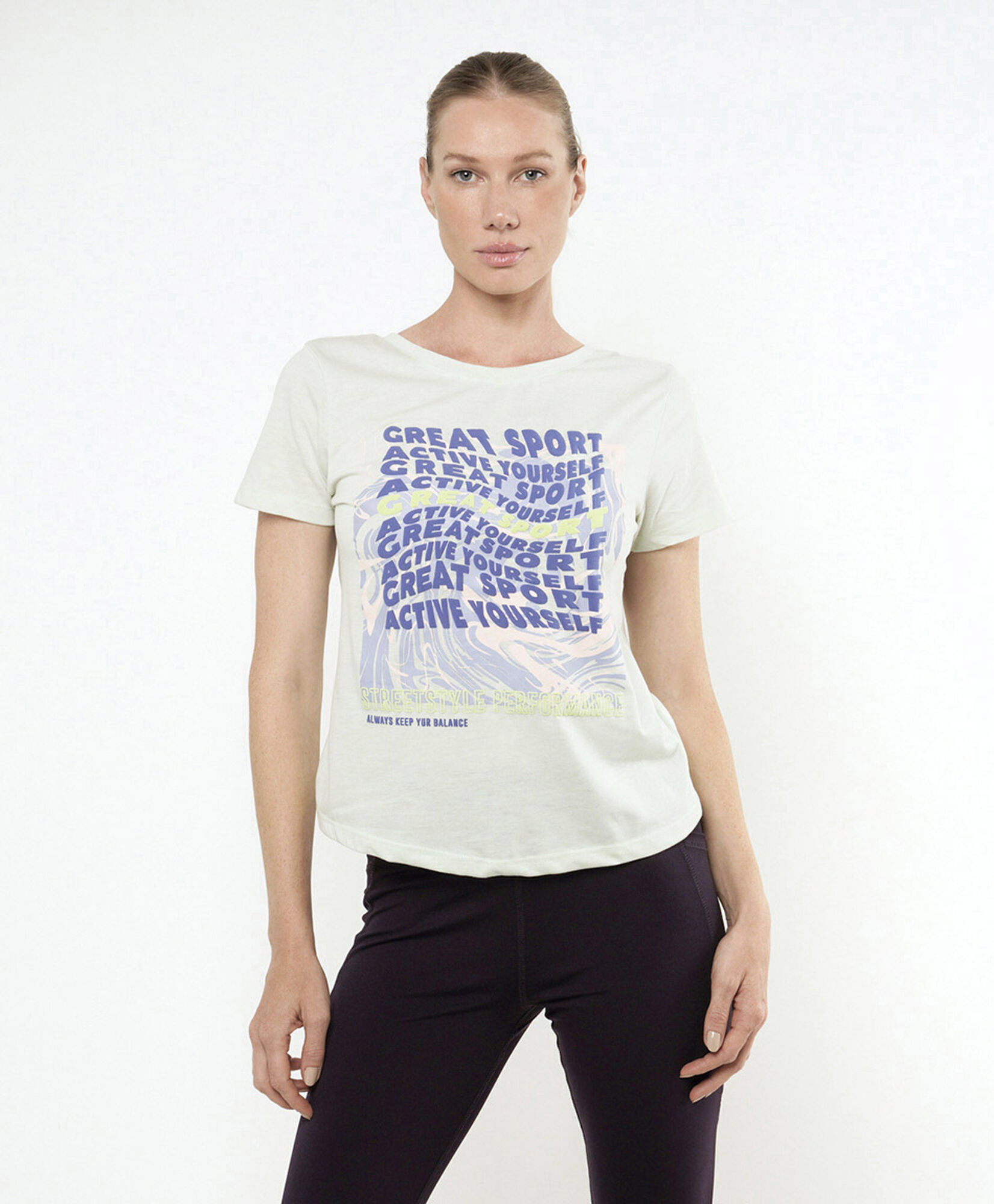 Polera deportiva mujer frase Polera deportiva mujer frase