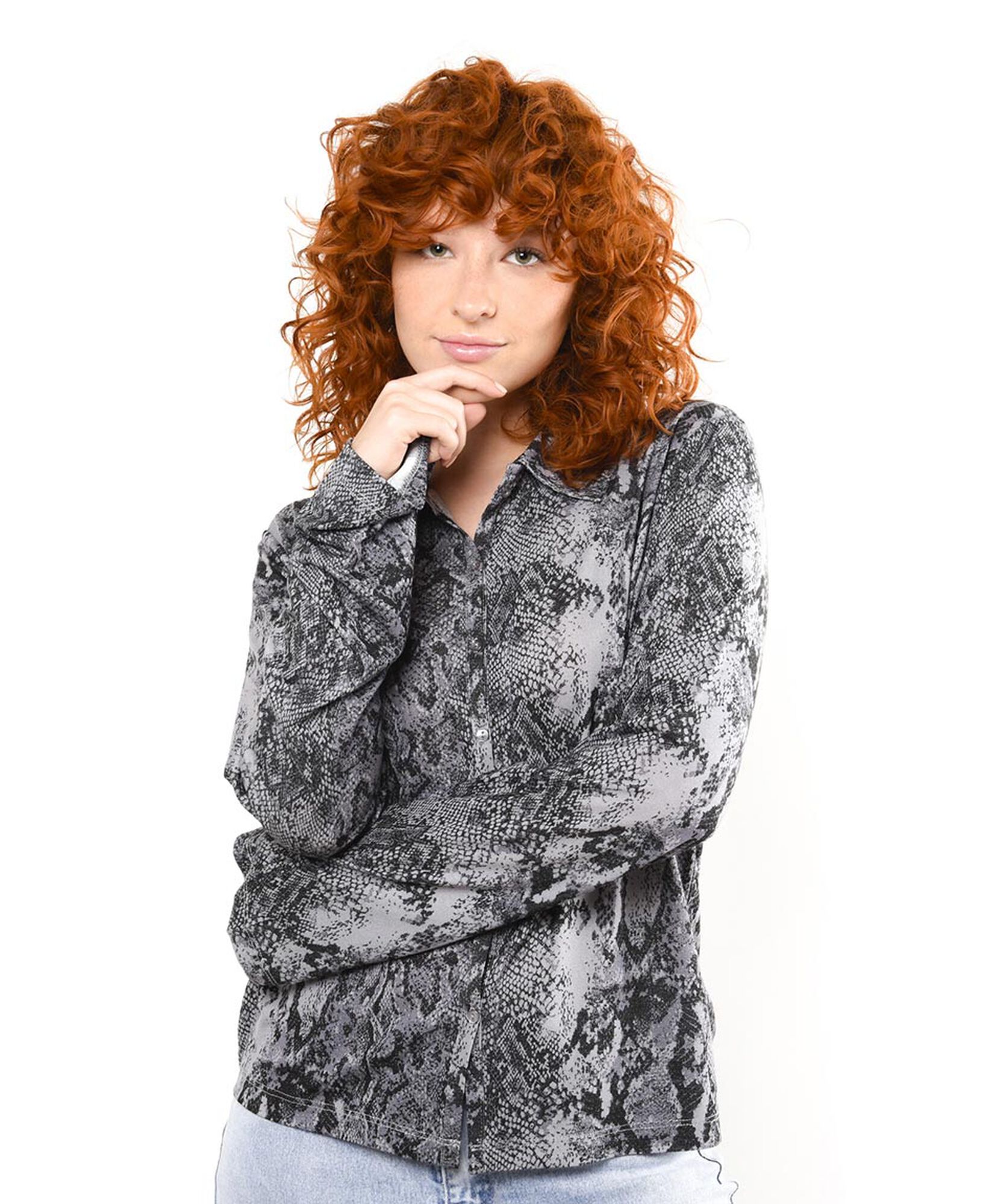 Blusa mujer estampado animal print snake Blusa mujer estampado animal print snake