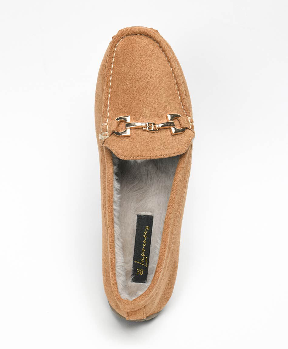 Mocas&iacute;n mujer hebilla