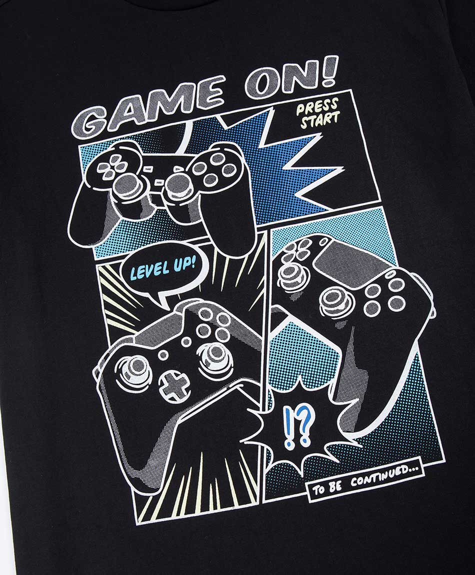 Polera ni&ntilde;o game on