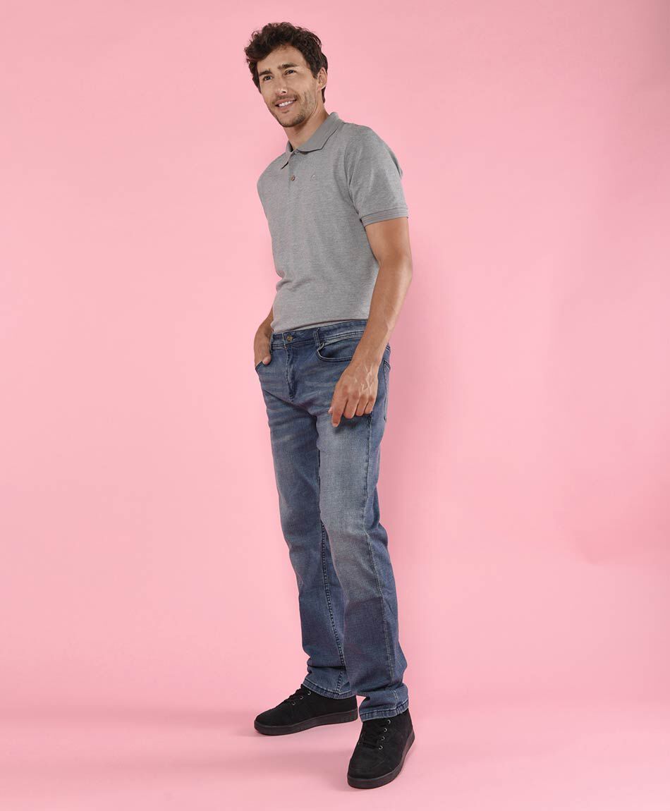 Jeans hombre desgastado
