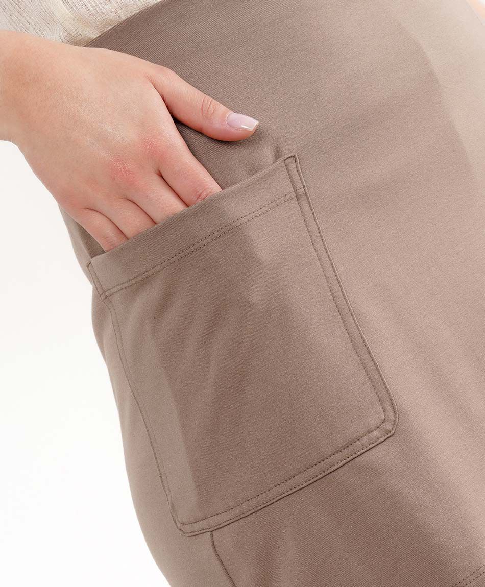 Mini falda mujer short bolsillo