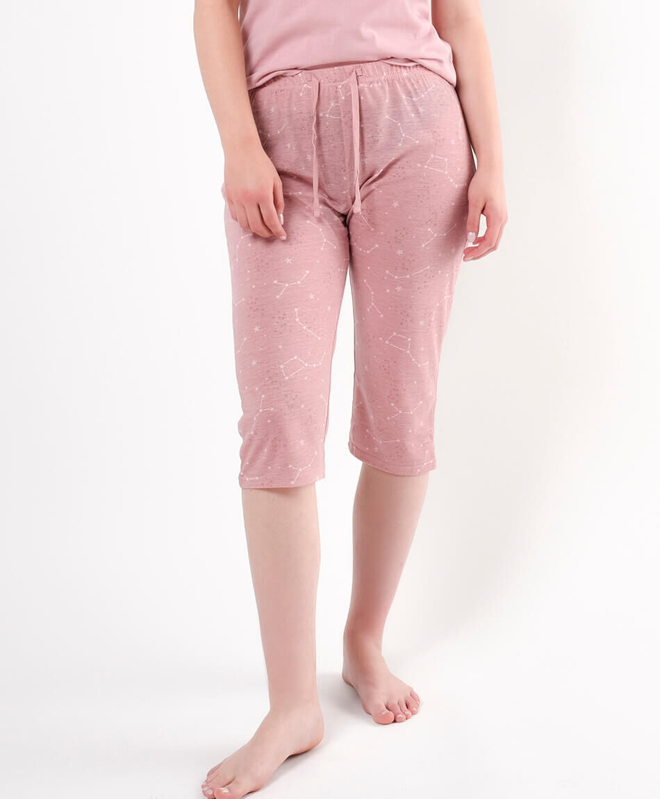 Pijama mujer capri gato