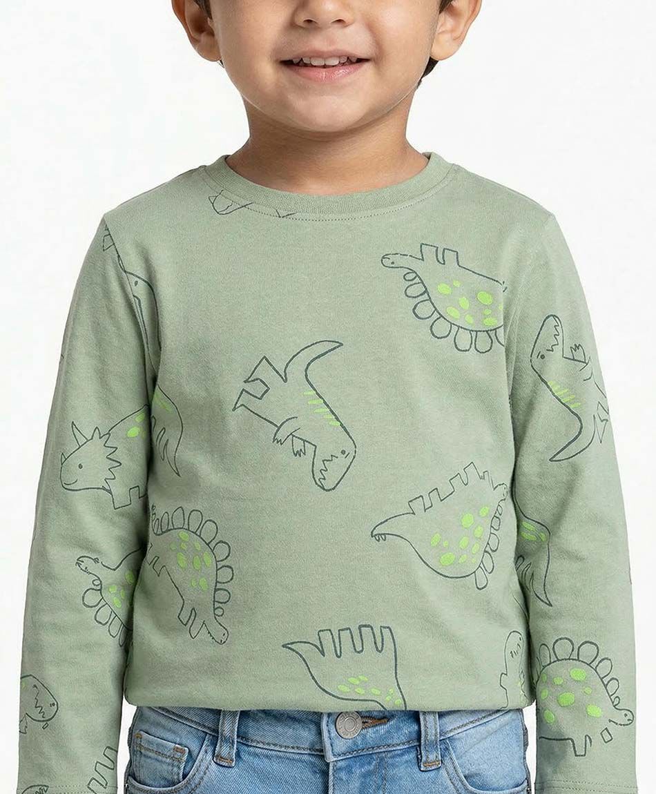 Polera beb&eacute; dinosaurios