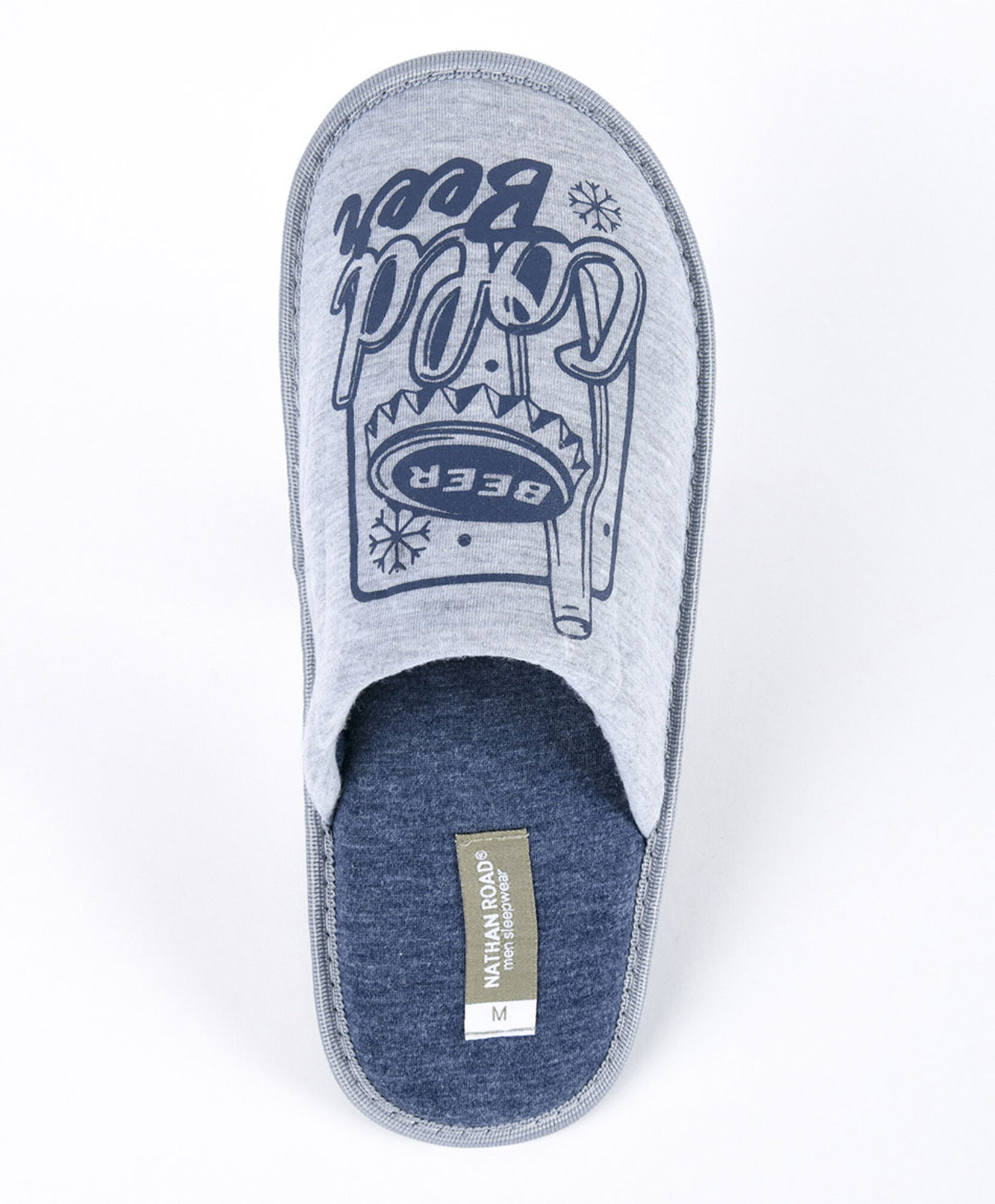 Pantufla hombre diseño gris Pantufla hombre diseño gris