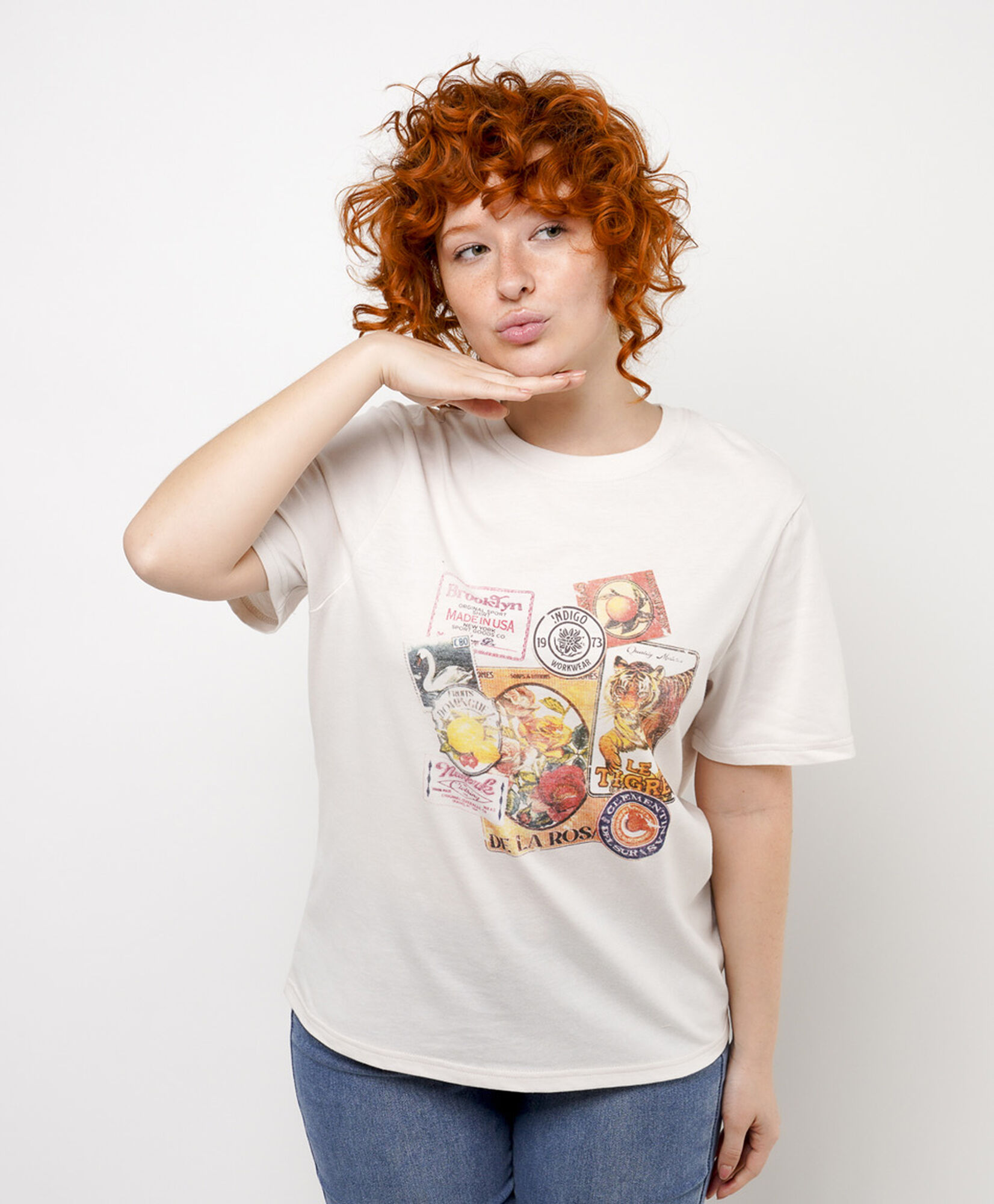 Polera mujer estampas Polera mujer estampas