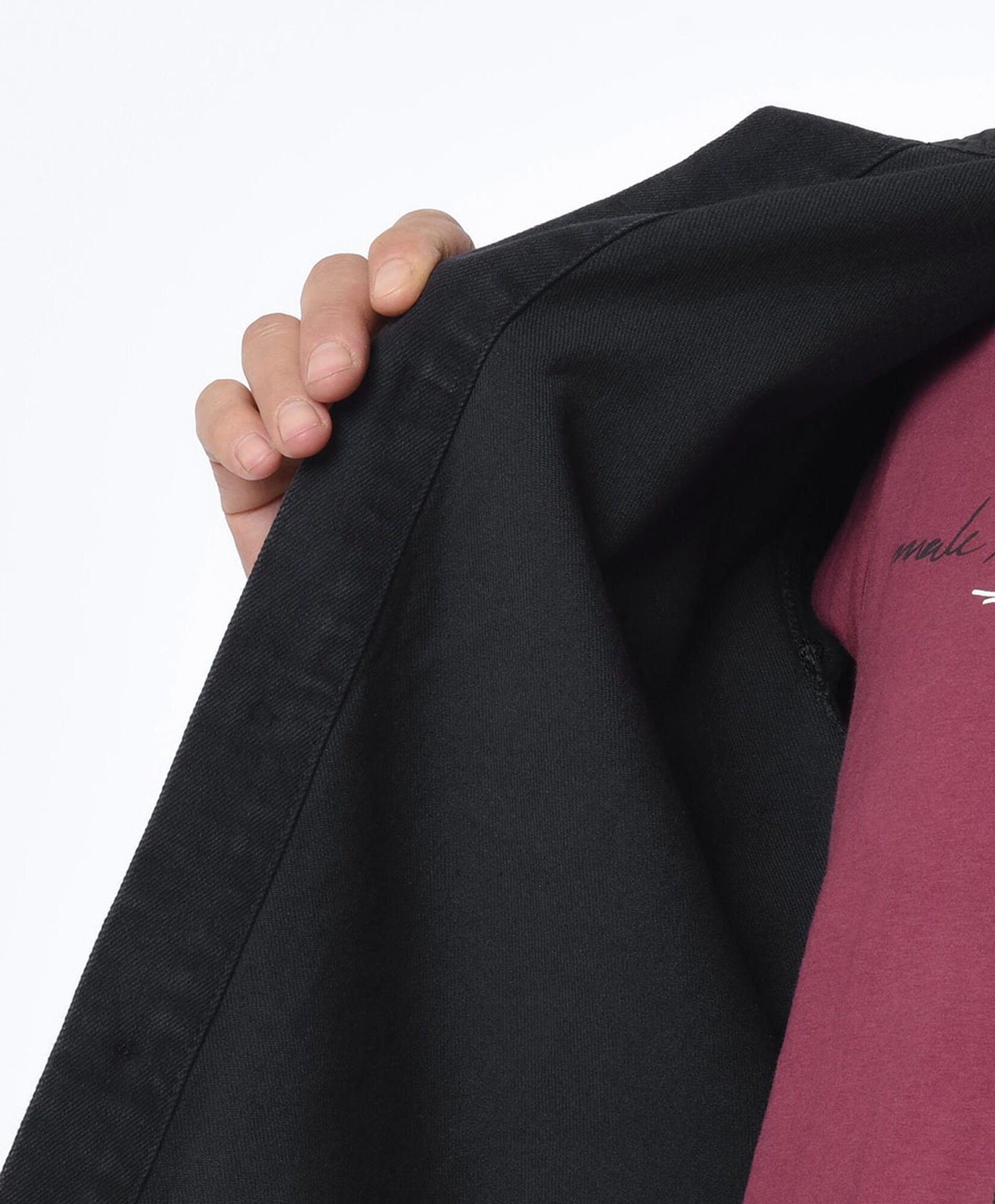 Chaqueta hombre denim bolsillo negra Chaqueta hombre denim bolsillo negra