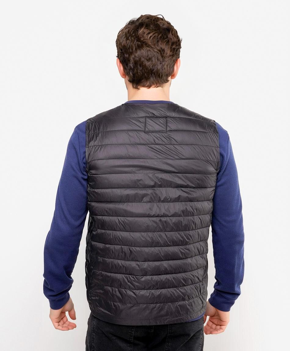 Parka hombre sin mangas acolchada