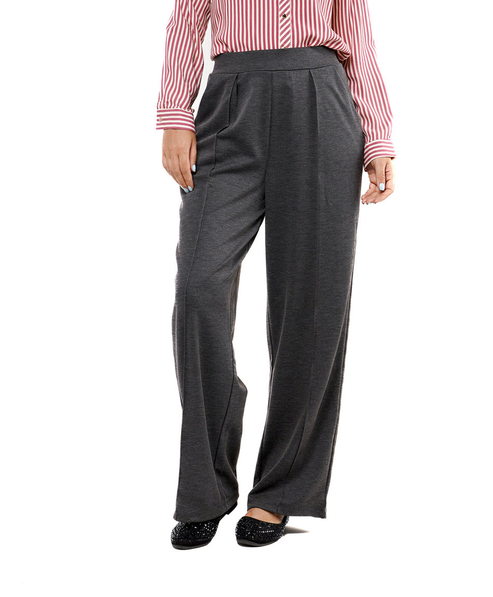 Pantalón mujer punto melange Pantalón mujer punto melange