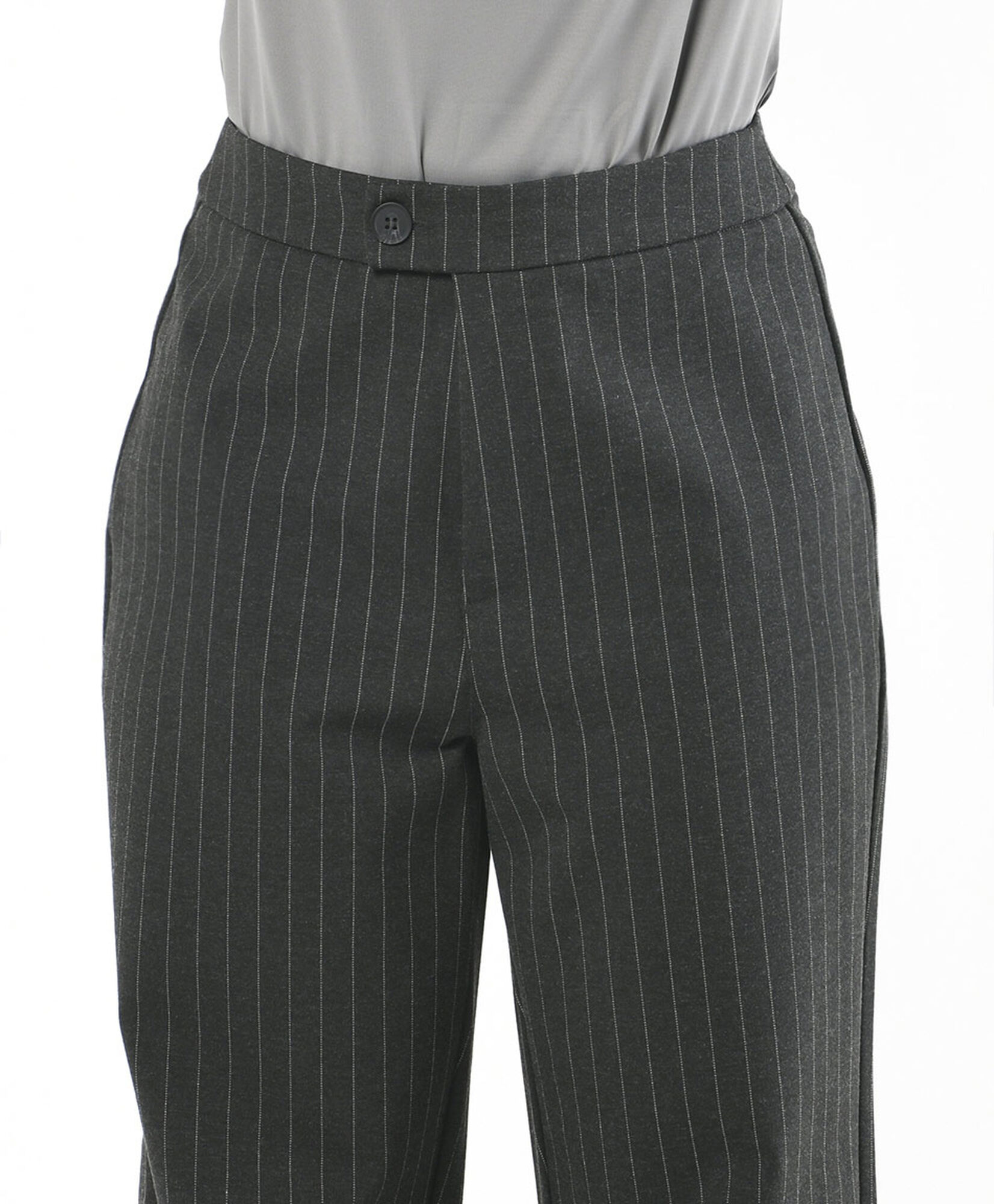 Pantalón mujer líneas wide Pantalón mujer líneas wide