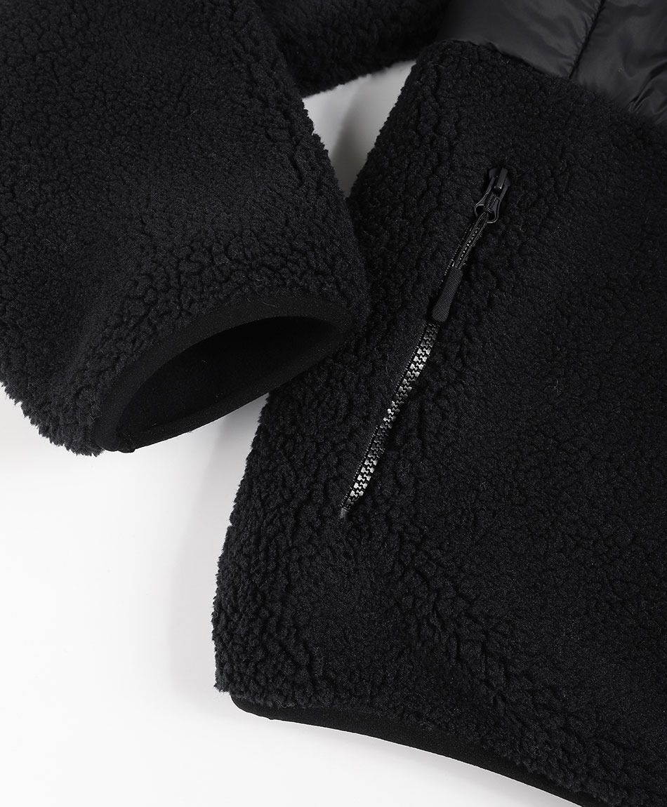 Chaqueta hombre dise&ntilde;o sherpas black