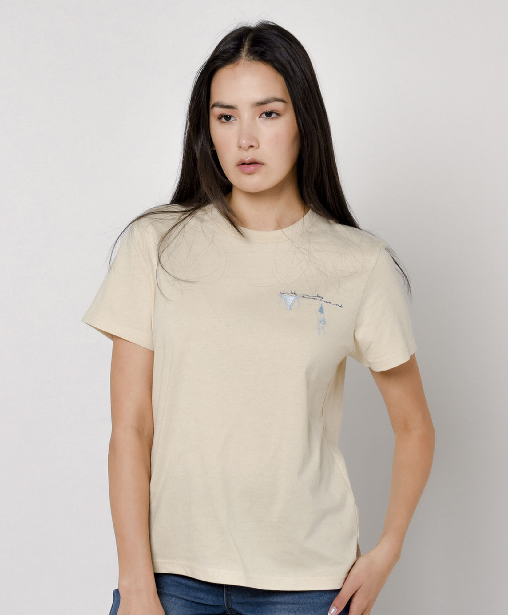 Polera mujer bikini bordado Polera mujer bikini bordado