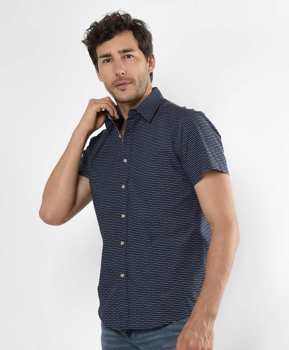 Camisa hombre l&iacute;neas