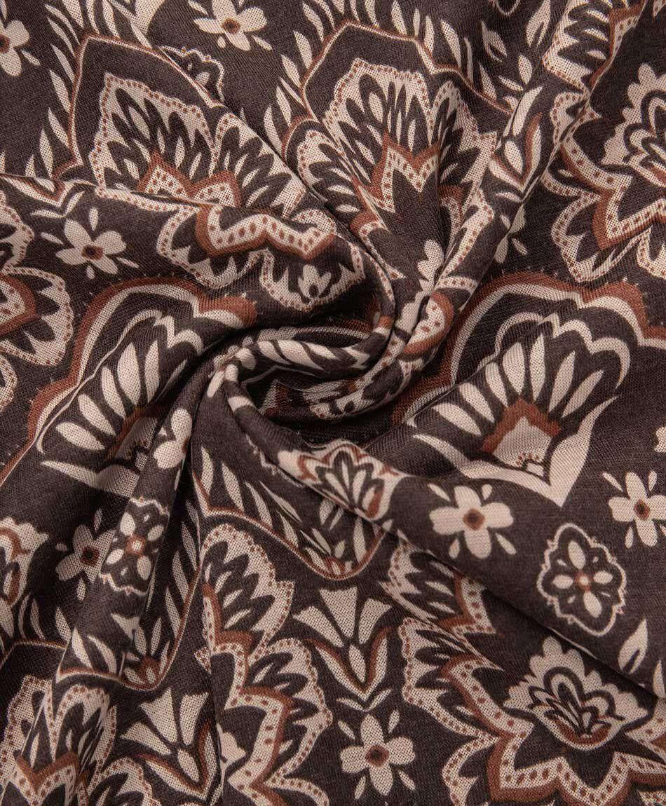 Polera mujer print mixto