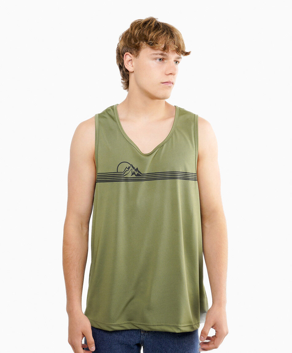 Polera hombre surf sin mangas