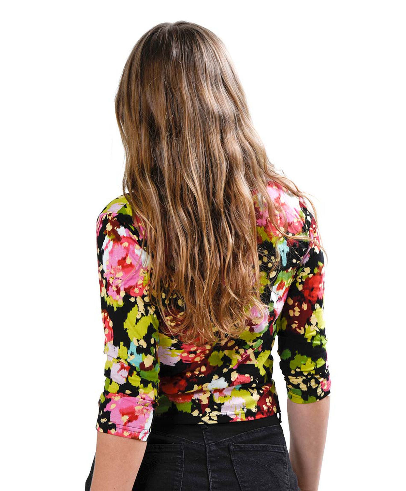 Polera estampado floral Polera estampado floral