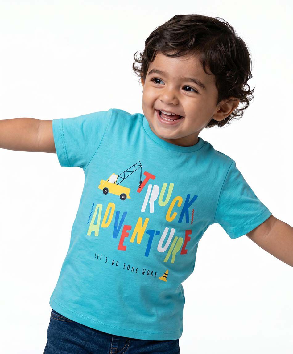 Polera beb&eacute; truck adventure