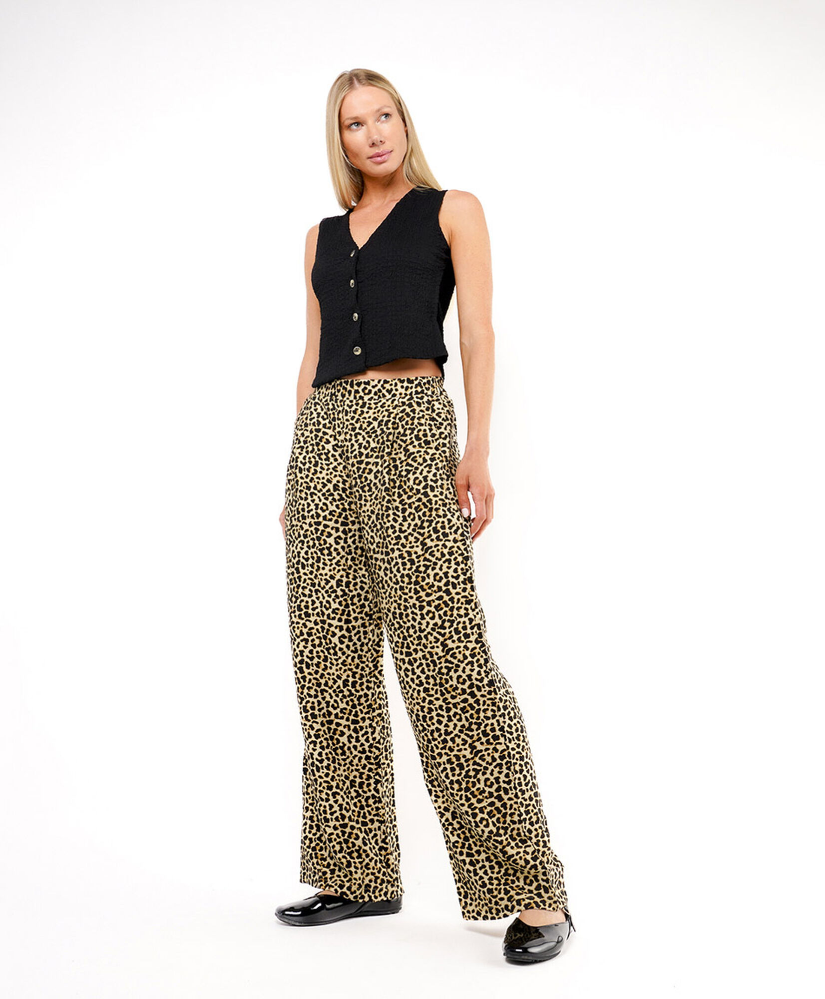 Pantalón mujer animal print leopardo Pantalón mujer animal print leopardo