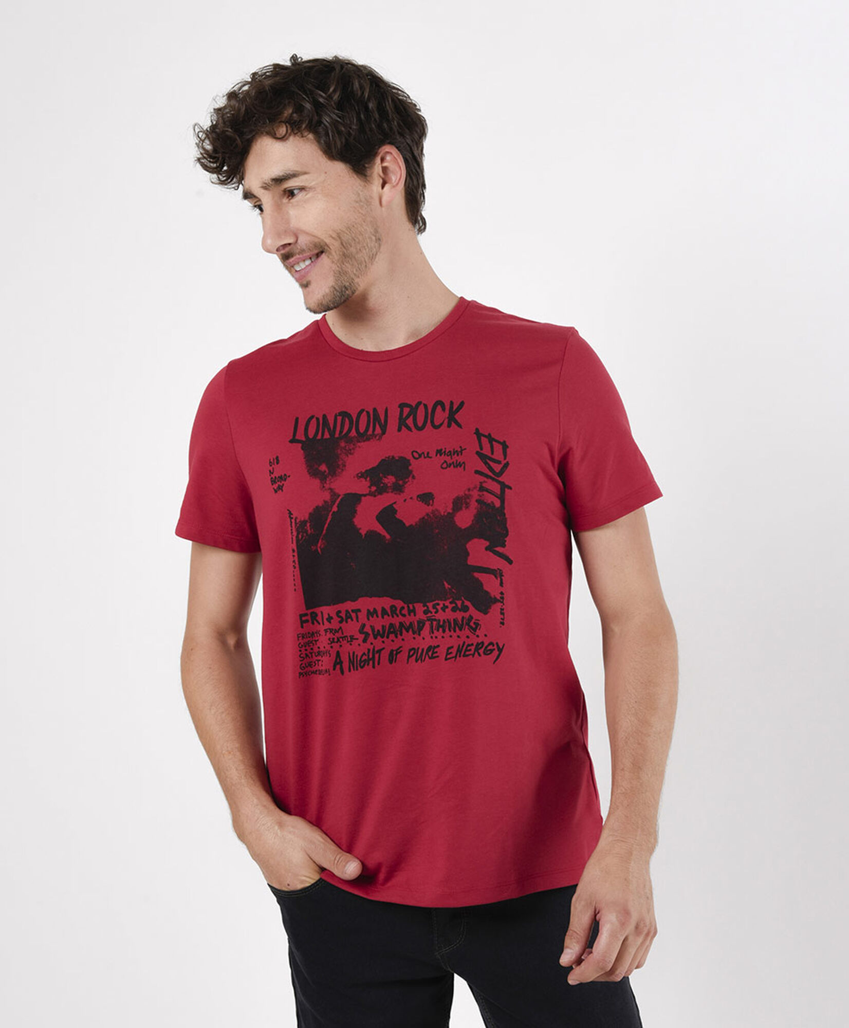 Polera hombre london rock Polera hombre london rock
