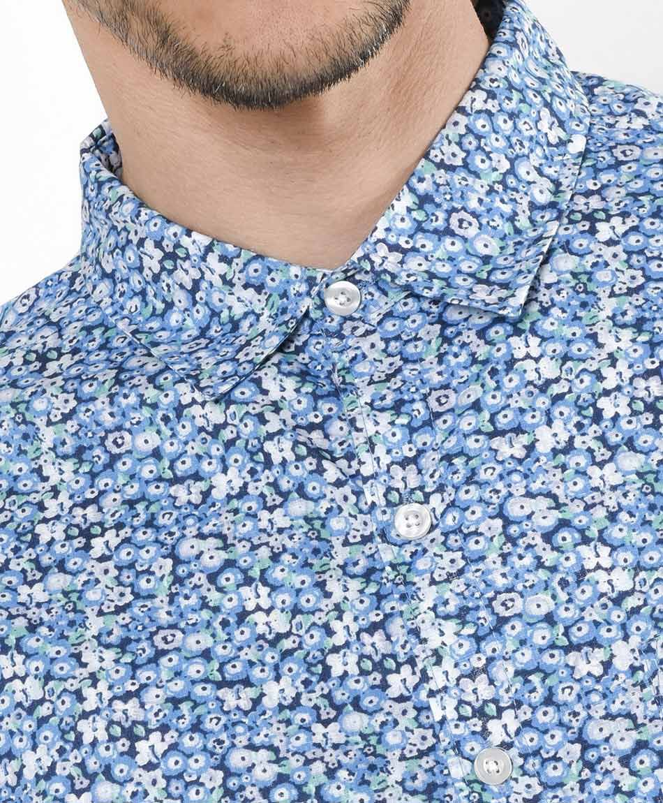 Camisa hombre flores