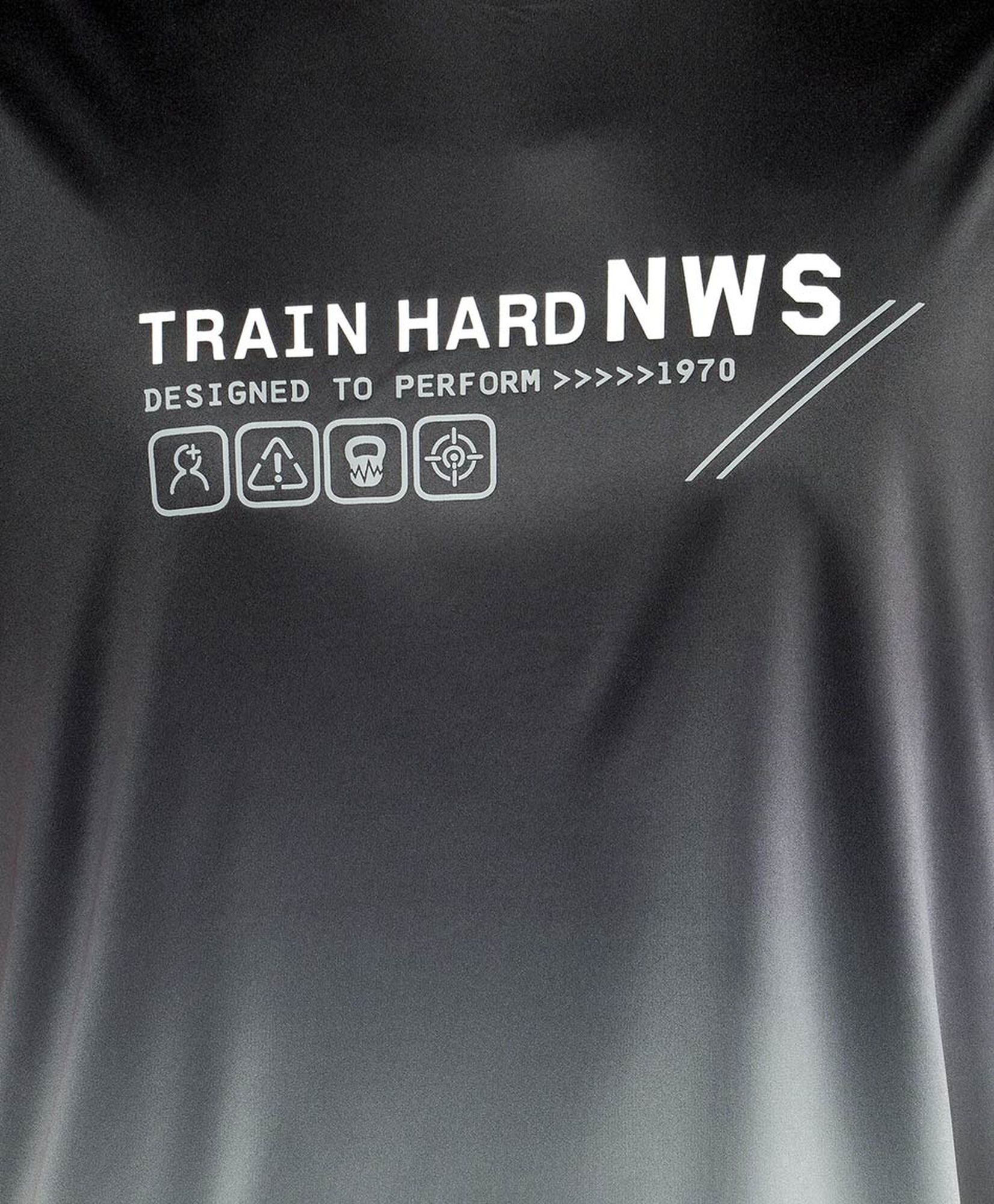 Polera deportiva hombre degradé Polera deportiva hombre degradé