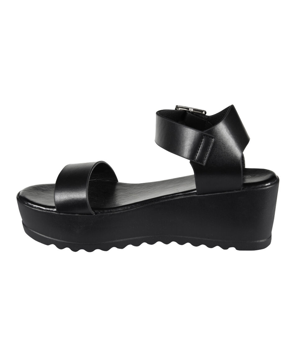 Sandalia plataforma black