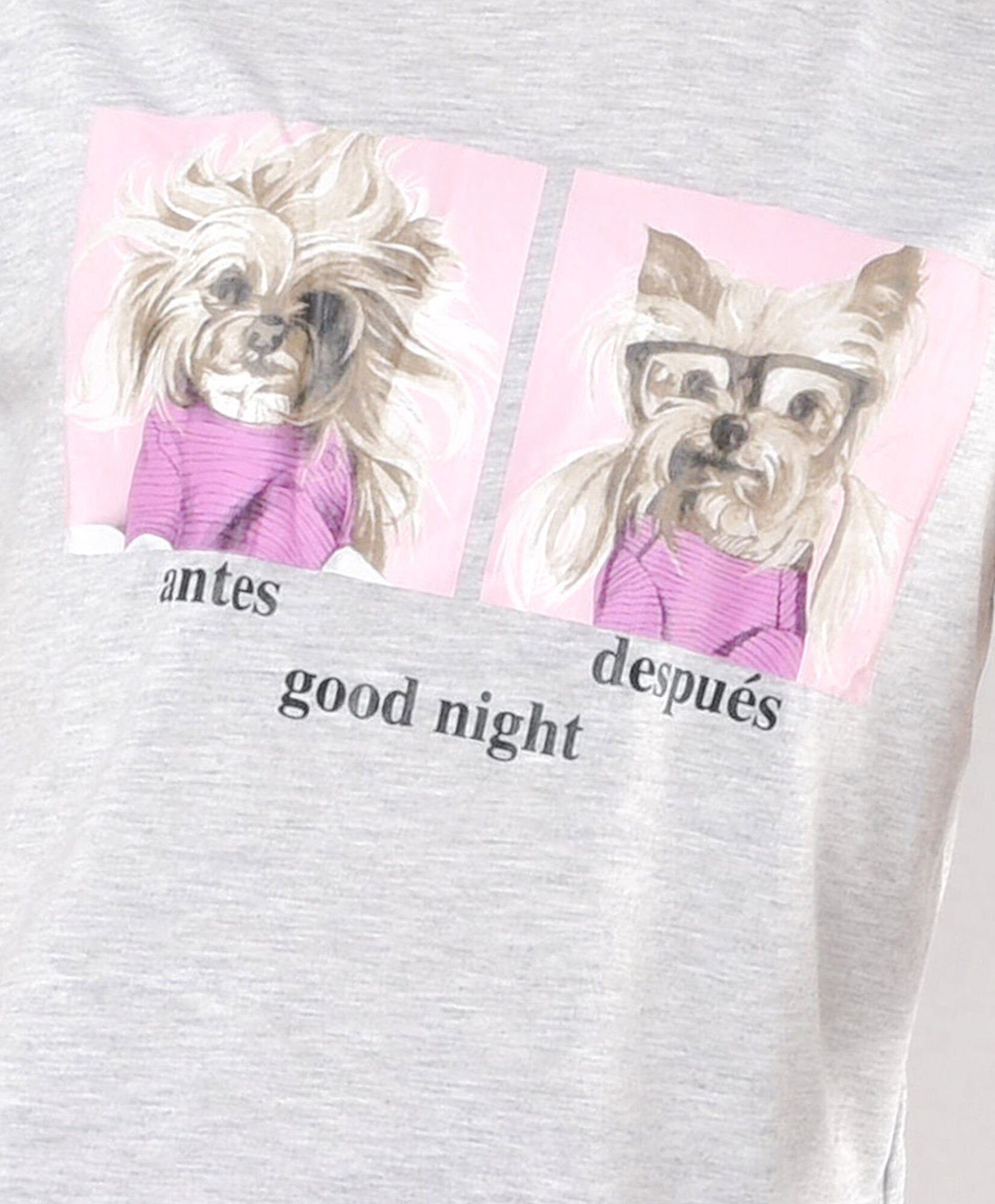 Pijama mujer perrito capri Pijama mujer perrito capri