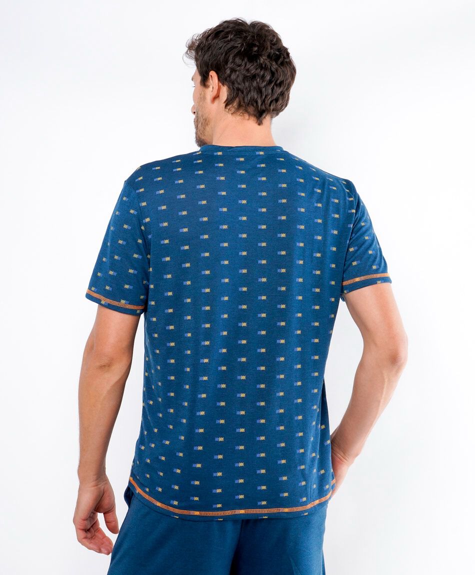 Pijama hombre doble cuadrito