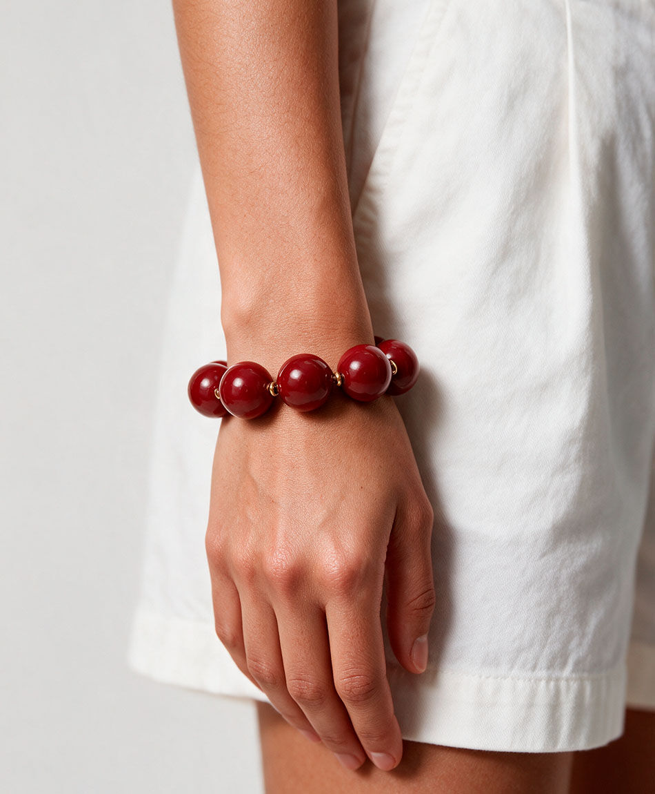 Pulsera mujer roja