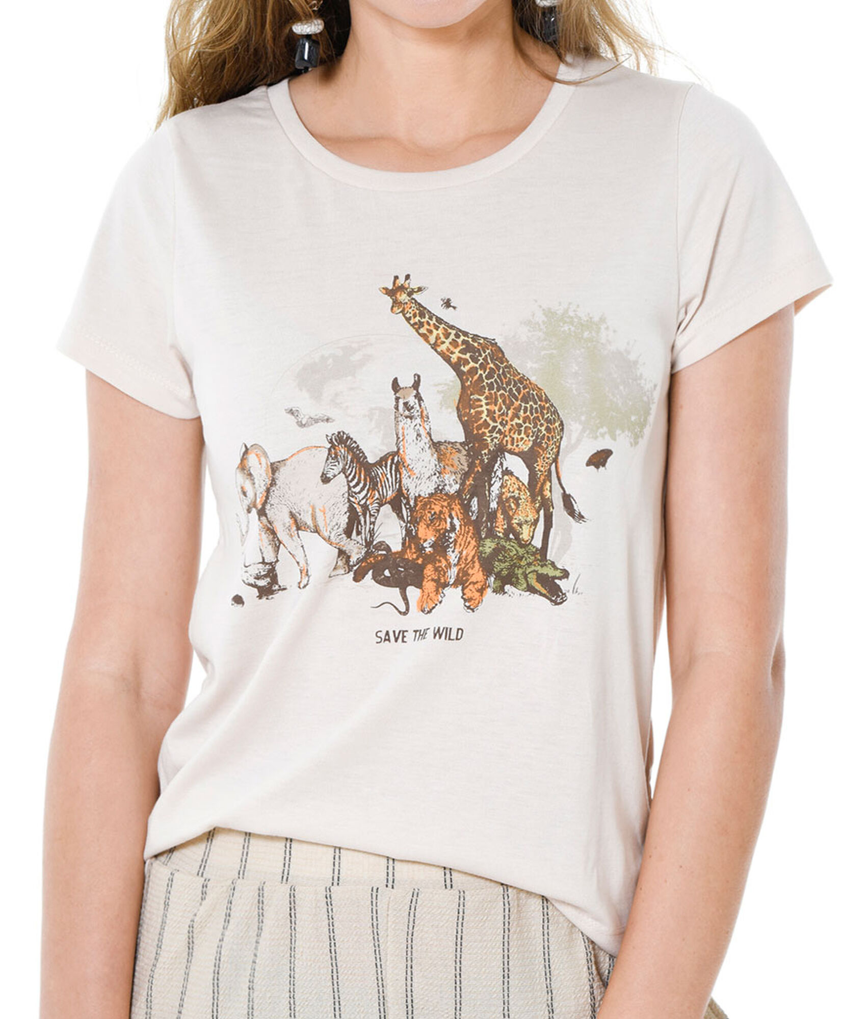 Polera animales Polera animales