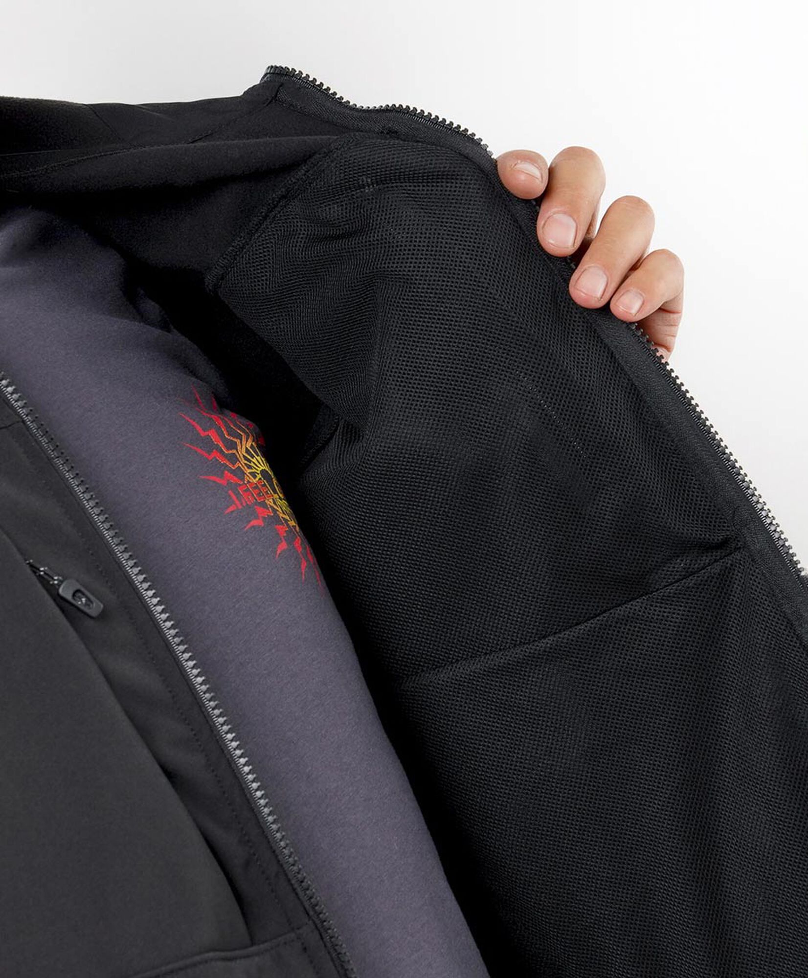 Chaqueta hombre soft shell negra Chaqueta hombre soft shell negra