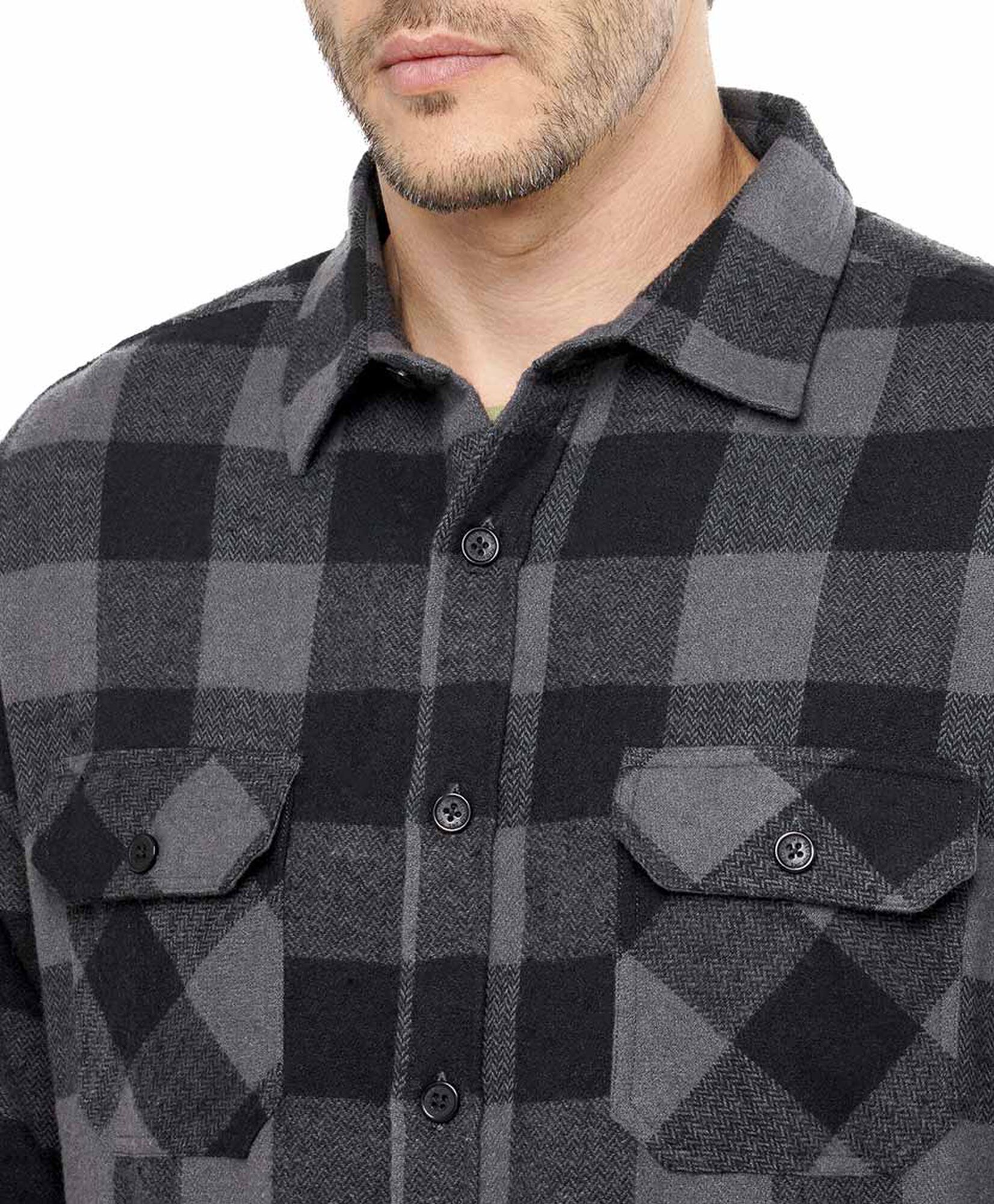 Chaqueta hombre leñadora gris Chaqueta hombre leñadora gris