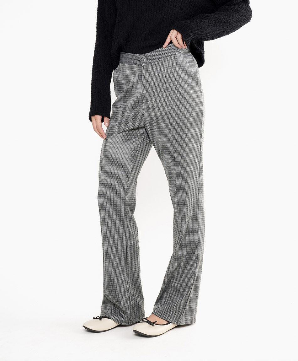 Pantal&oacute;n mujer check