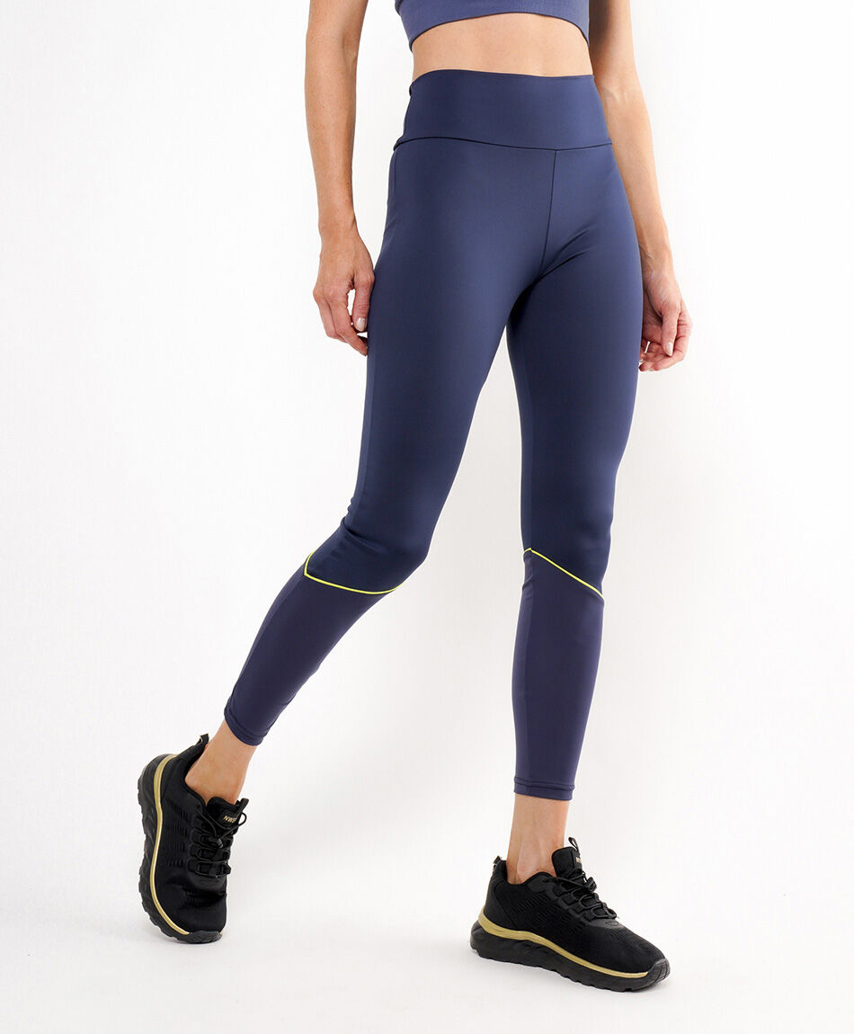 Calza deportiva mujer l&iacute;nea contraste