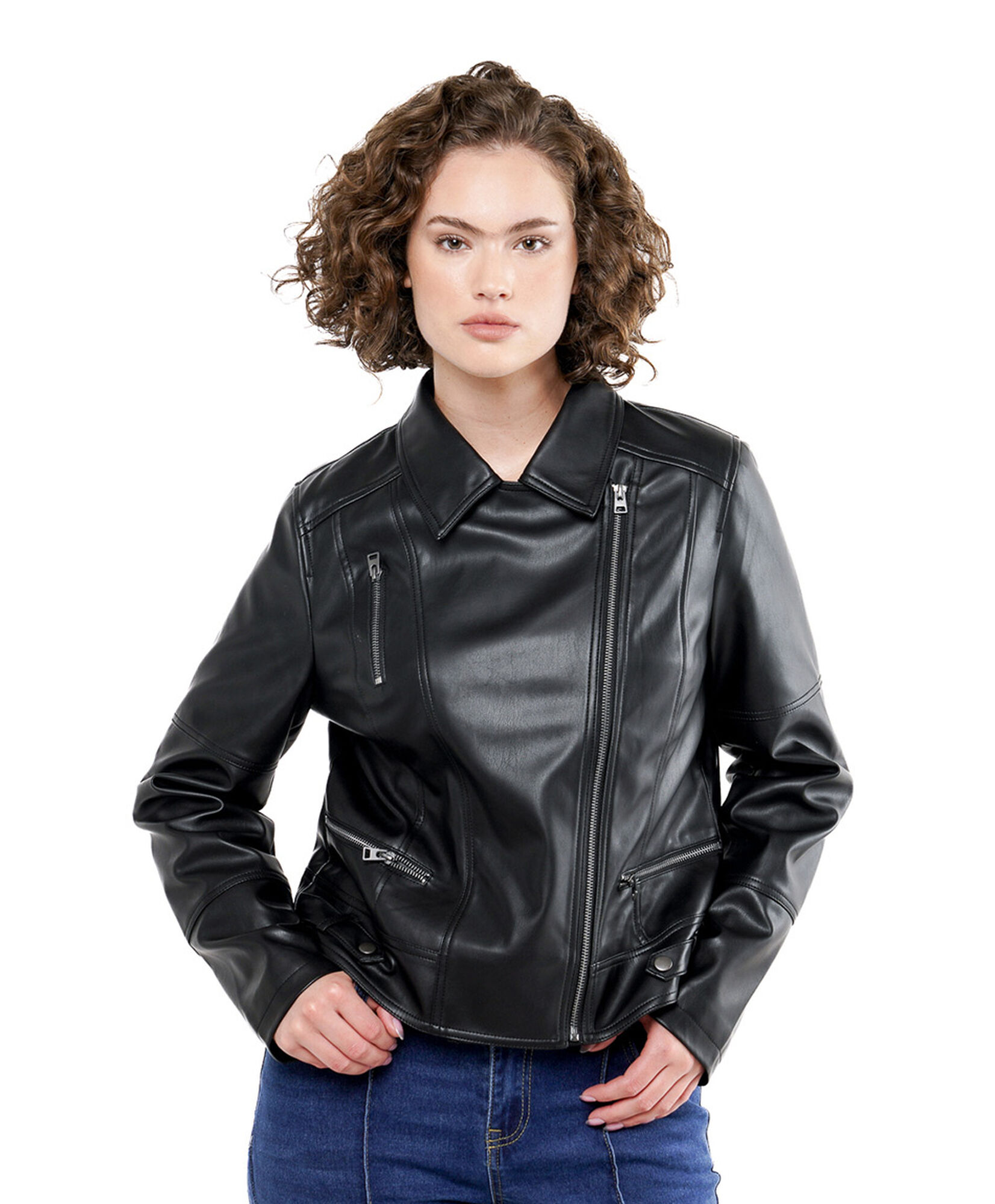 Chaqueta mujer biker black Chaqueta mujer biker black