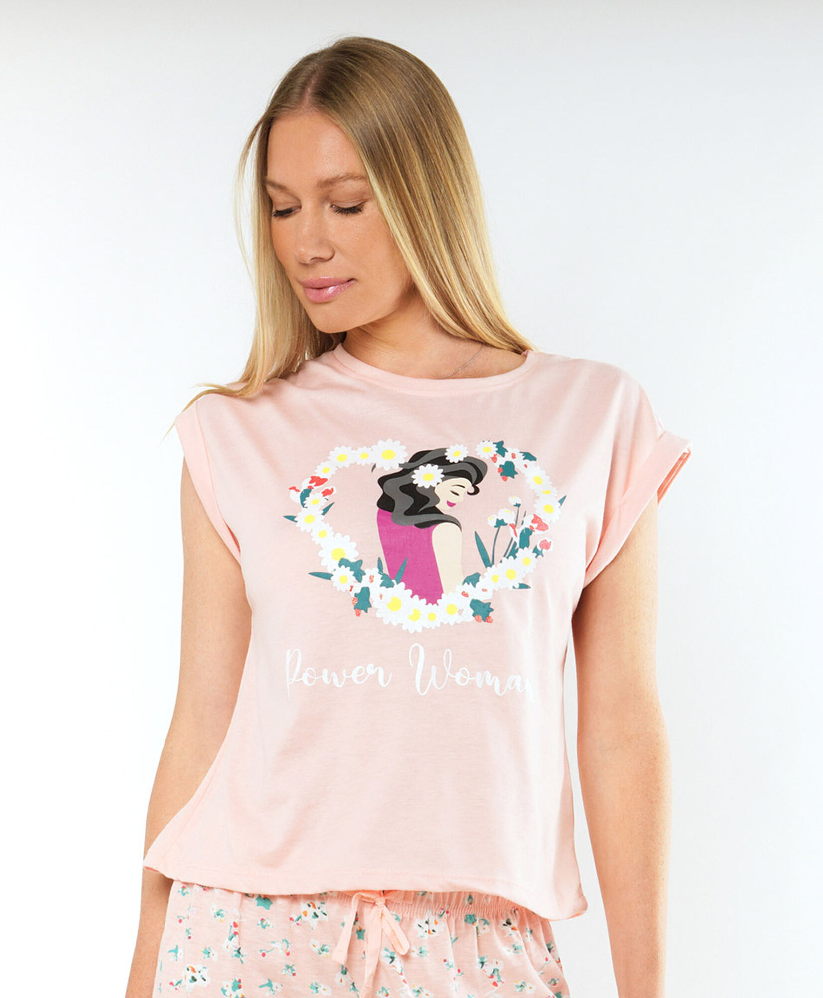 Pijama mujer power woman short Pijama mujer power woman short