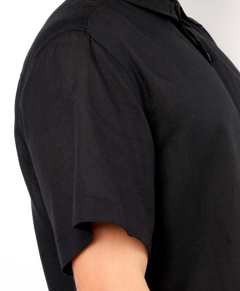 Camisa hombre b&aacute;sica manga corta