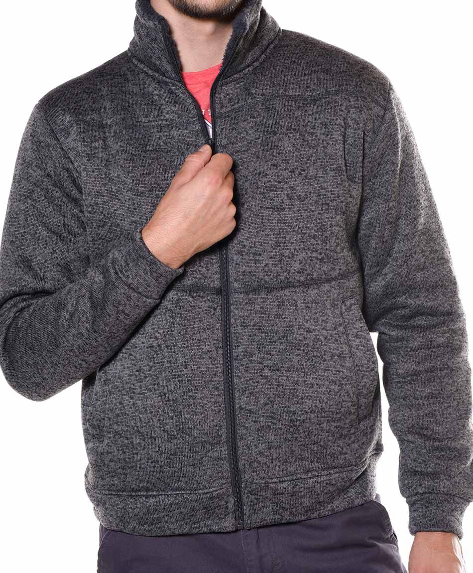 Poleron forrado coral