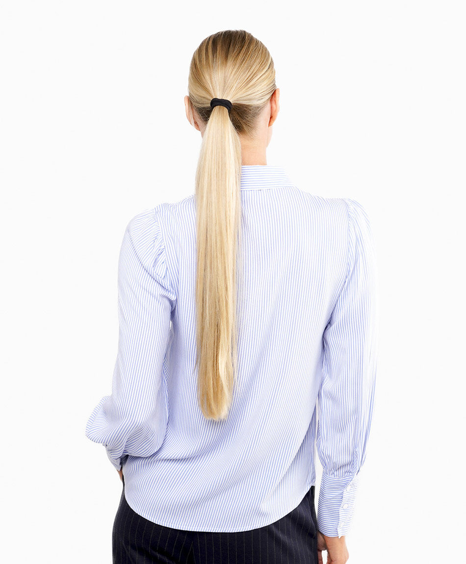 Blusa mujer rallas elegantes