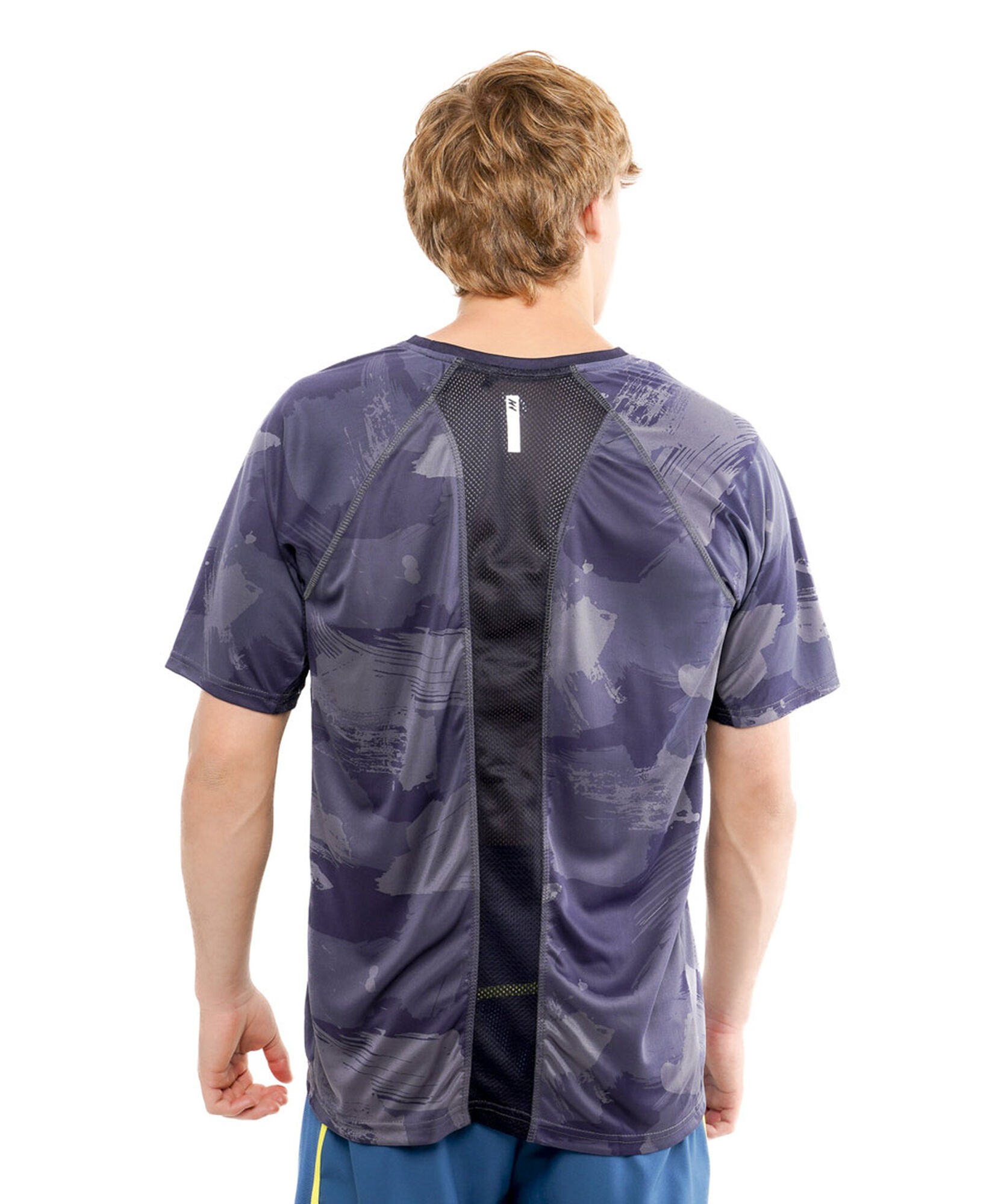 Polera deportiva hombre pinceladas Polera deportiva hombre pinceladas