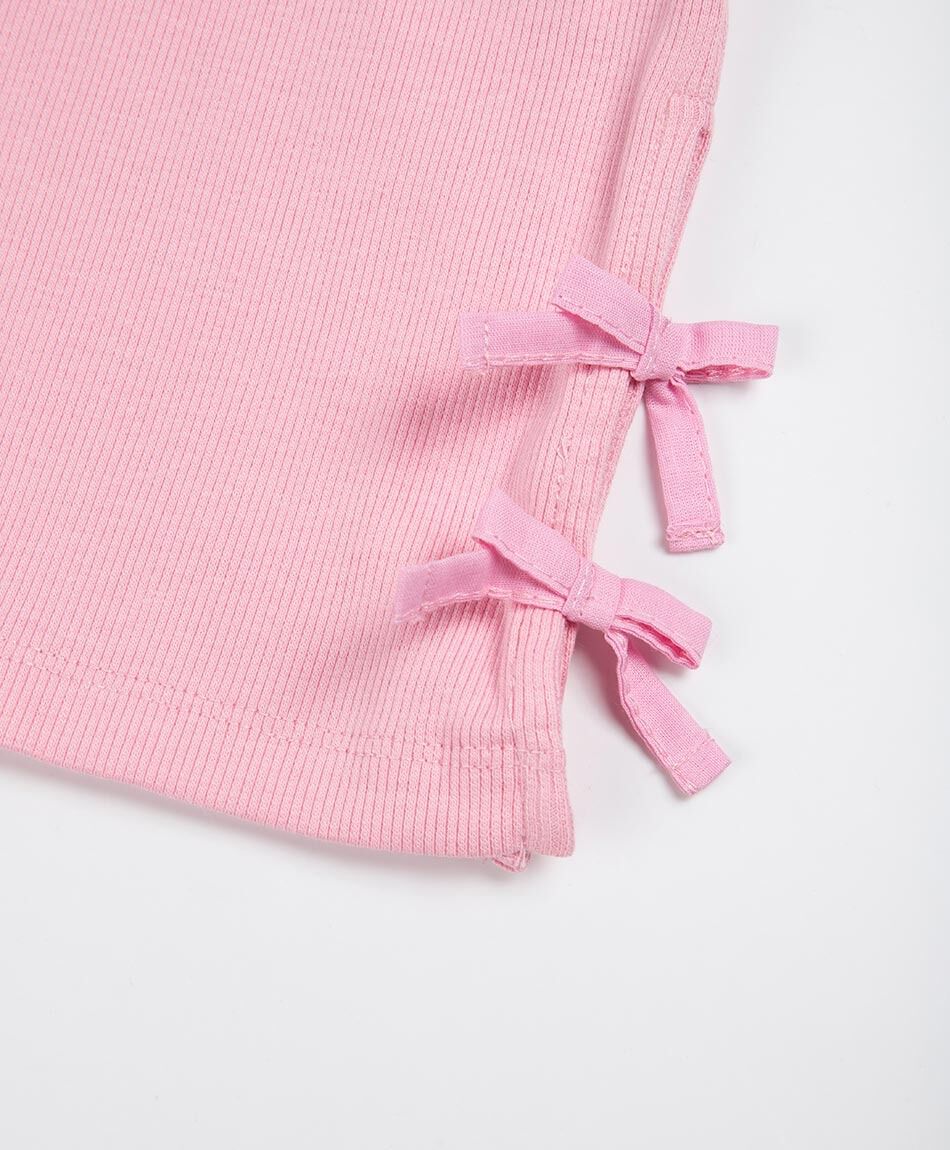 Polera ni&ntilde;a lazos