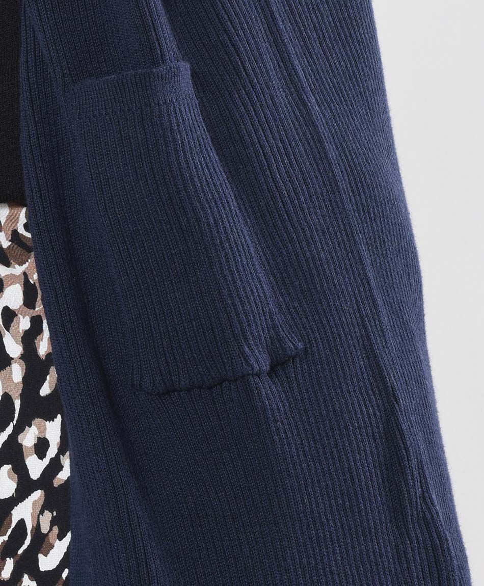 Cardigan mujer calado abierto