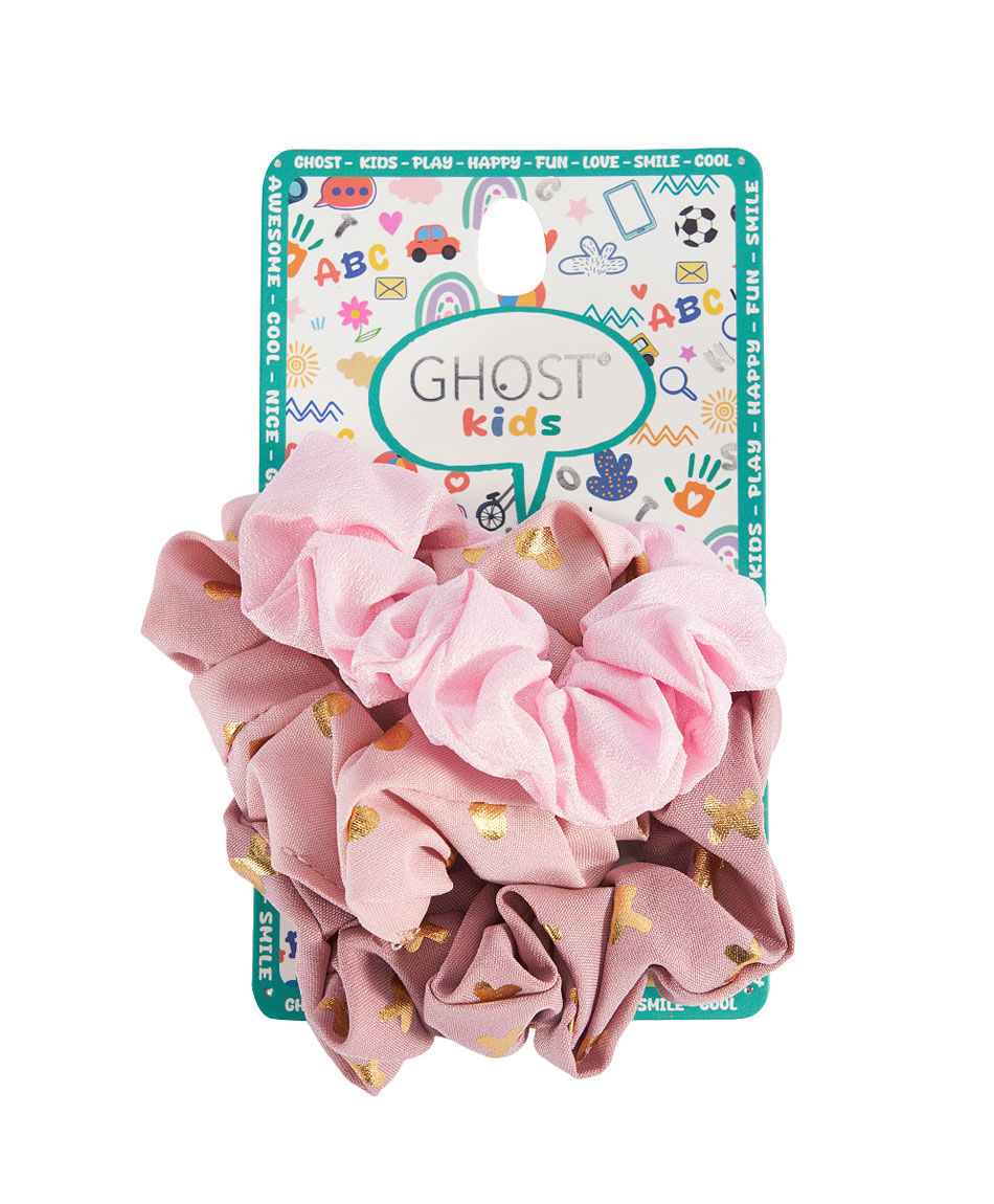 Set scrunchies infantil foil