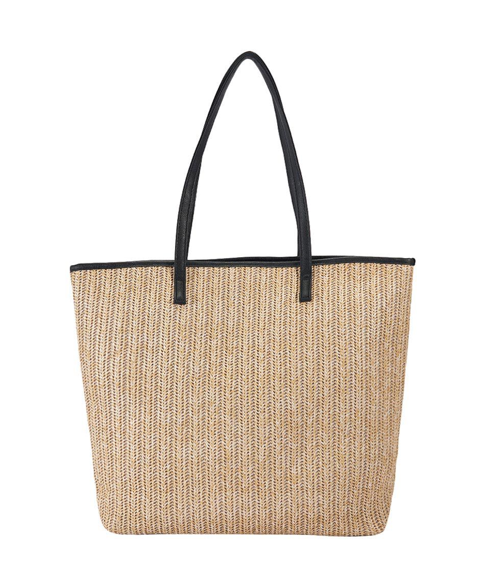 Bolso playa mujer rafia