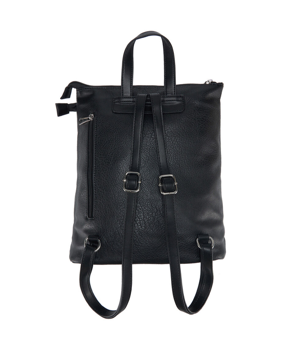 Mochila mujer tachas cruzadas