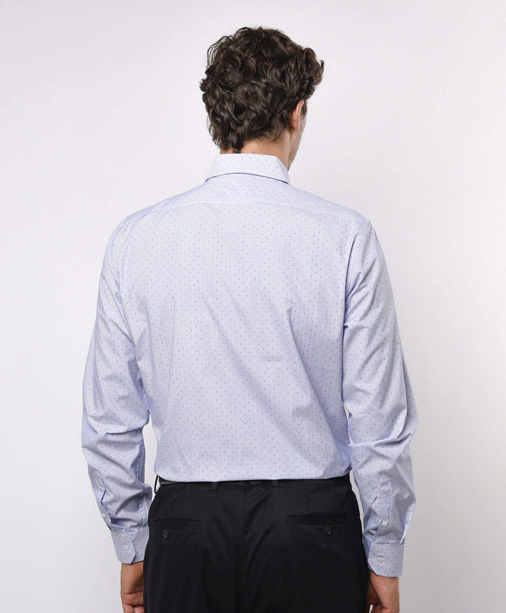Camisa hombre puntos y líneas Camisa hombre puntos y líneas