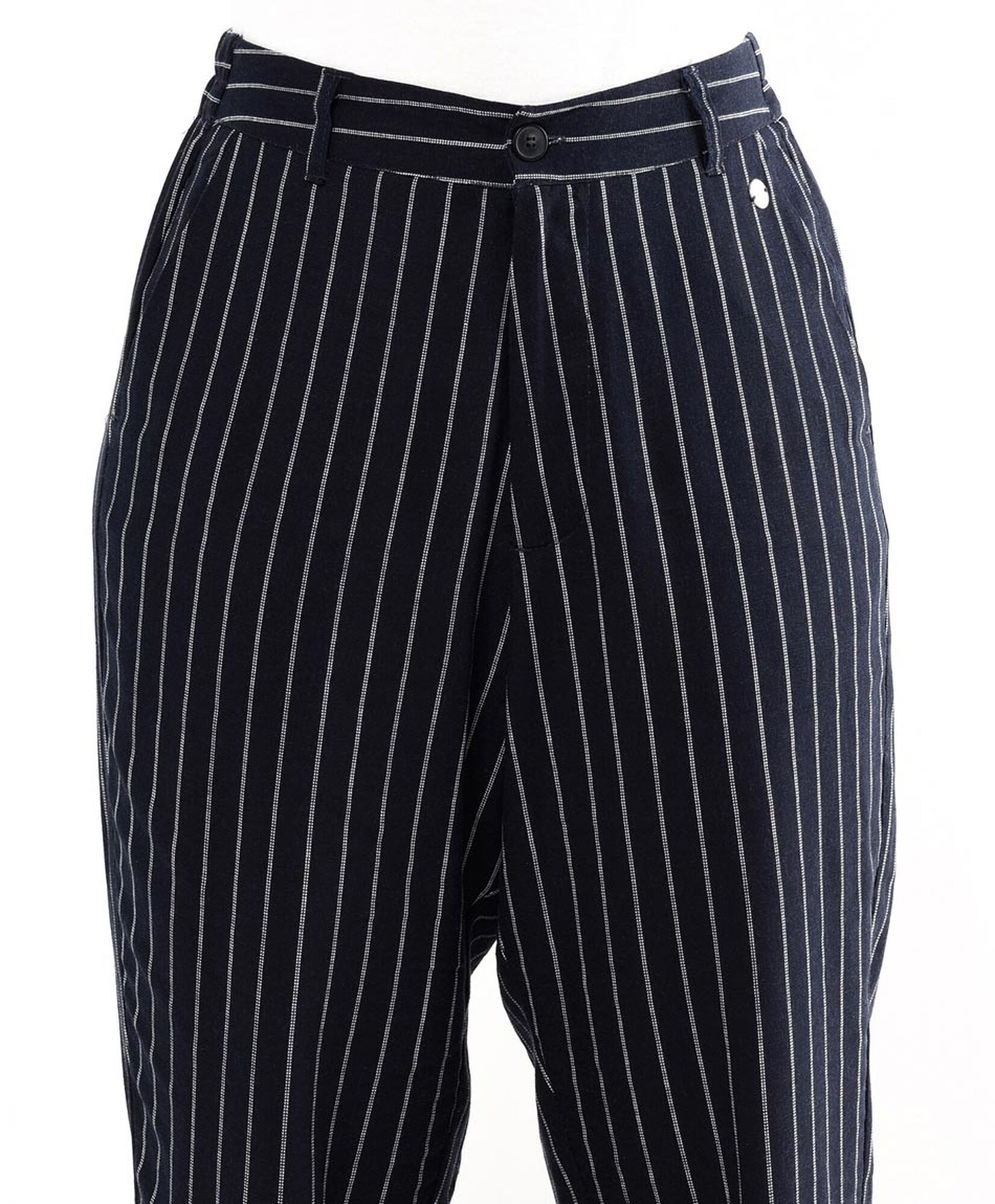 Pantalón mujer listas navy Pantalón mujer listas navy