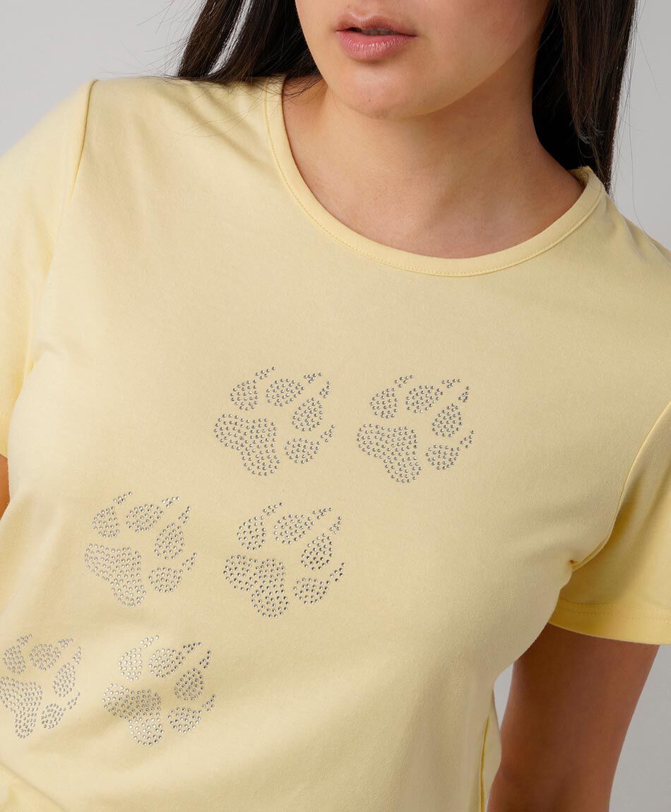 Polera mujer patitas