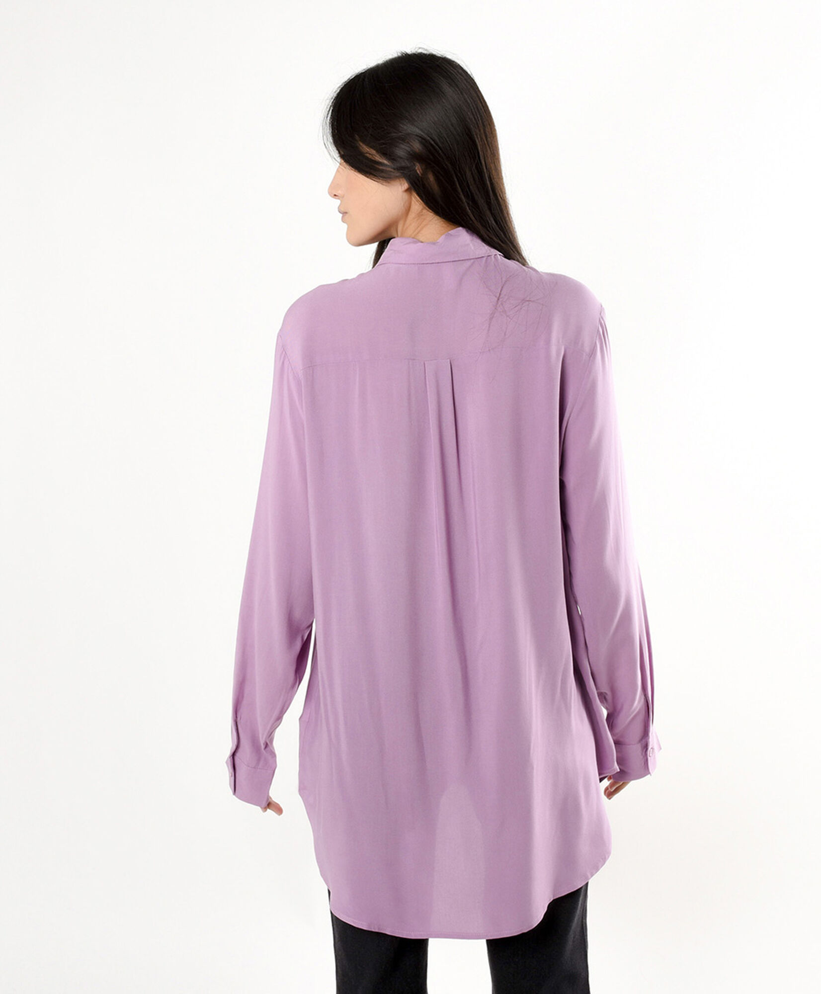 Blusa mujer extra larga lisa Blusa mujer extra larga lisa